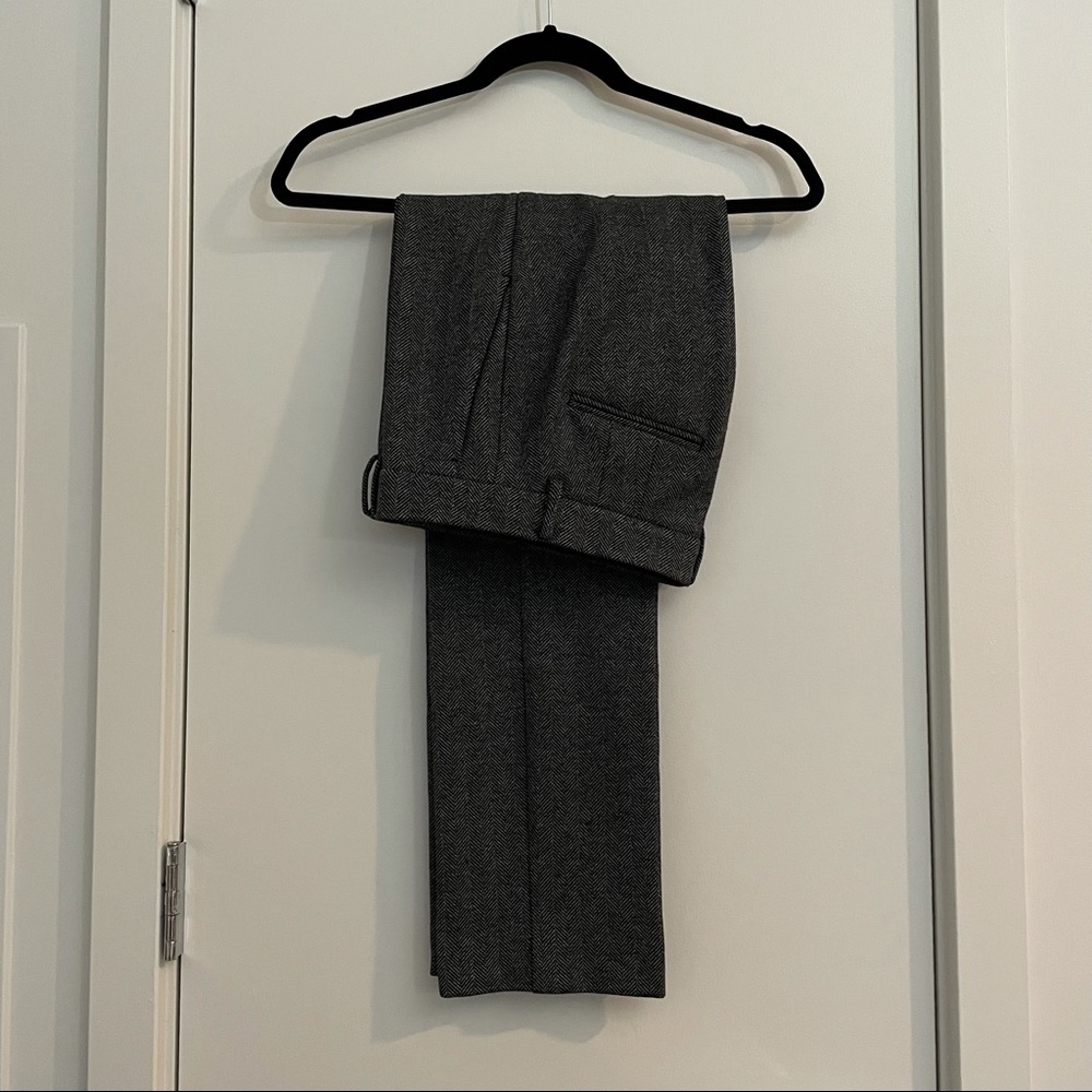🌟 Ann Taylor textured petite curvy work pants